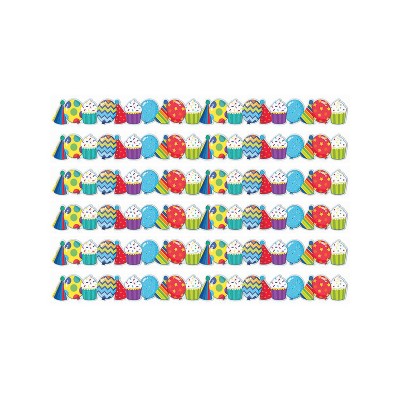 Eureka® Celebrate Extra Wide Deco Trim®, 37 Feet Per Pack, 6 Packs