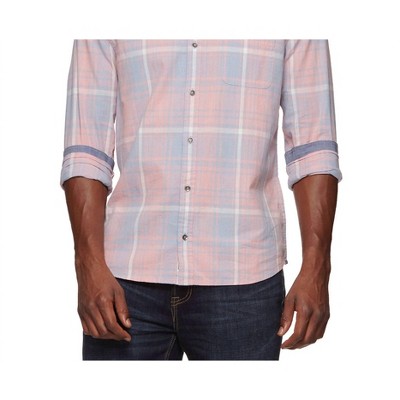 Men's Ballard Long Sleeve Vintage Wash Button Up Shirt - Flags & Anthem
