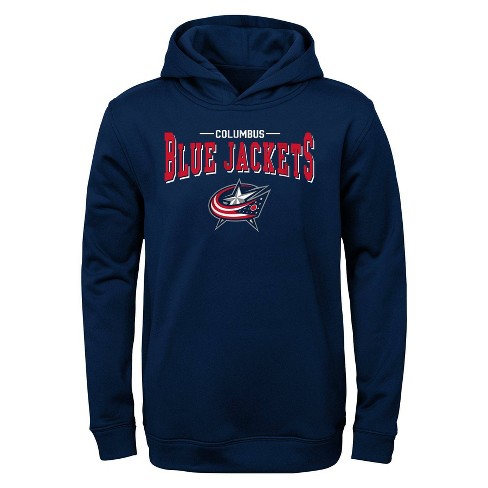 NHL Columbus Blue Jackets Toddler Boys Poly Core Hooded Sweatshirt 2T