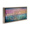 Stupell Industries Pond Reeds Sprouting at Sunset Floating Frame Canvas Art - 2 of 4