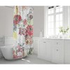Laural Home Abstract Bouquet Shower Curtain - 2 of 3