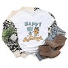Simply Sage Market Women's Happy Hanukkah Distressed Short Sleeve Graphic Tee - 3 of 3
