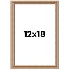 PosterPalooza | Deco Brown Picture Frame - UV Acrylic, Foam Board Backing, Hanging Hardware - 2 of 4
