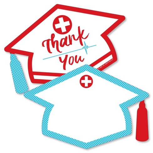 Big Dot Of Happiness Maroon Grad - Best Is Yet To Come - Shaped Thank You  Cards - Burgundy Grad Party Thank You Note Cards With Envelopes - Set Of 12  : Target