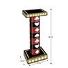 Beistle Casino 3-D Short Column Props, 33.75" x 14.25", (2/Box) Multicolored - 3 of 3
