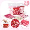 Joyfy 48Pcs Valentines Day Gifts Bags, Valentines Themed Plastic Bags Cellophane Candy Treat Goodie Bag for Valentine’s Day Kids Gift Exchange - 3 of 4