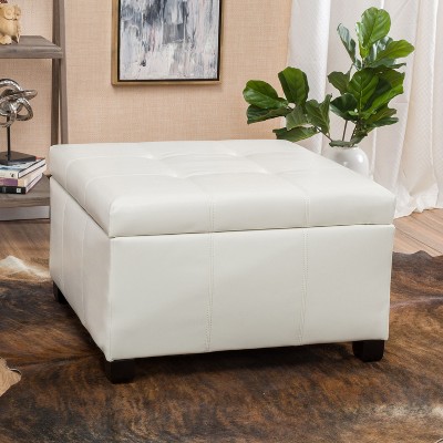 NicBex Storage Bench Storage Organizer Ottoman Padded Seat Cushion with Storage for Living Room, Bedroom