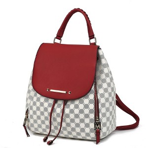MKF Collection Kimberly Backpack Circular Print Tote Bag by Mia K - 1 of 4
