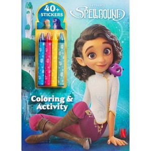 Spellbound: Coloring & Activity - (Color & Activity with Crayons) by  Courtney Acampora (Paperback) - 1 of 1