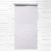Bacati - Floret Purple Muslin 3 pc Toddler Bed Sheet Set 100 percent cotton - 2 of 4
