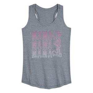 Women's - Barbie - Mama Graphic Racerback Tank - 1 of 4