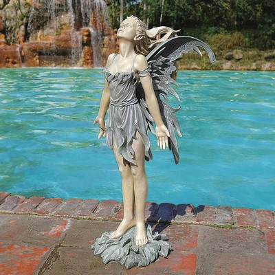 Two-Tone Resin Spirit of the Wind Fairy Statue