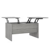 vidaXL Coffee Table Grey Sonoma Engineered wood Medium - 2 of 4