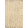 Nuloom Don Chevron Jute Tasseled Area Rug, 5' x 8', Beige - 2 of 4