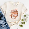 Simply Sage Market Wild West Distressed Short Sleeve Tee - XS - Cream - 3 of 4