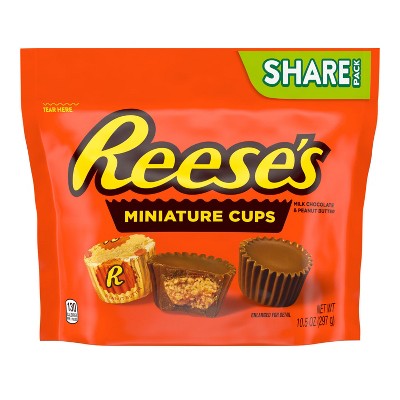 Reese's Miniature Cups Share Pack Candy  - 10.5oz