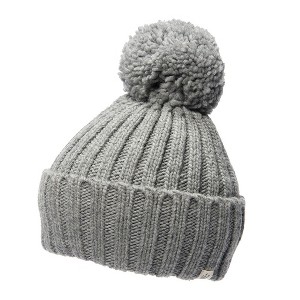 Park Fold Rib Pom Beanie_Nirvanna Designs - 1 of 2