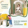 Infurnic Baby Activity Gyms, Slide Set with Basketball Hoop, Climbers Playground for Indoor or Outdoor, Multicolored, 82.7"*65.4"*45.3" - 2 of 4