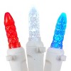 Novelty Lights M5 LED Icicle Lights on White Wire 150 Bulbs - 3 of 4
