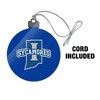 Indiana State University Primary Logo Acrylic Christmas Tree Holiday Ornament - 3 of 4