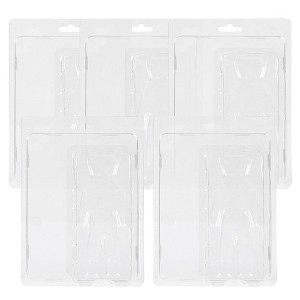 Set of 5 Plastic Resealable Clamshell Blister Packs for Custom 6 Inch Action Figures - 1 of 2