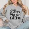 Simply Sage Market Women's Graphic Sweatshirt Busy Raising Ballers Baseball - 2 of 3