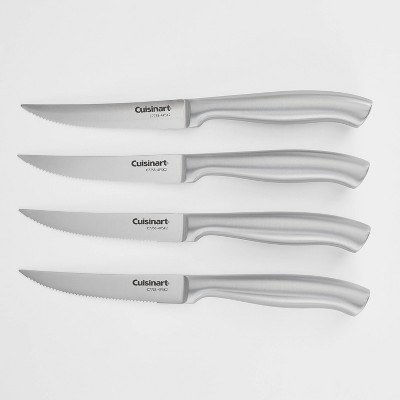 Cuisinart Classic Stainless Steel Santoku Knife Set, 4 Piece