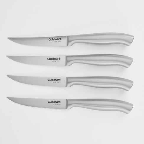Cuisinart White Triple Rivet Steak Knife Set | 6-Piece