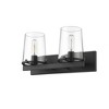 Z-Lite Callista 2 - Light Vanity in  Matte Black - 3 of 4