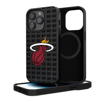 Keyscaper NBA Text Backdrop MagSafe Compatible Cell Phone Case for iPhone 15 Pro Max