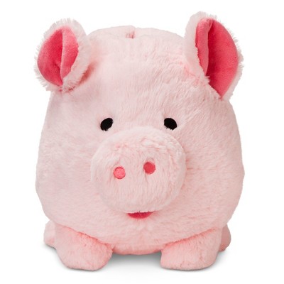 plush pig piggy bank