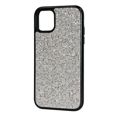 Reiko Diamond Rhinestone Case for Apple iPhone 11 Pro Max in Silver