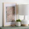 Historia - 23" X 14" - Green/Pink - Framed Textile Wall Art - WLA1005 - Safavieh - 2 of 4
