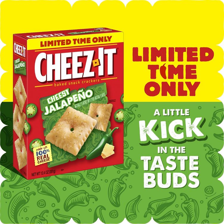 Cheez-It Cheesy Jalapeno - 12.4oz, 3 of 6