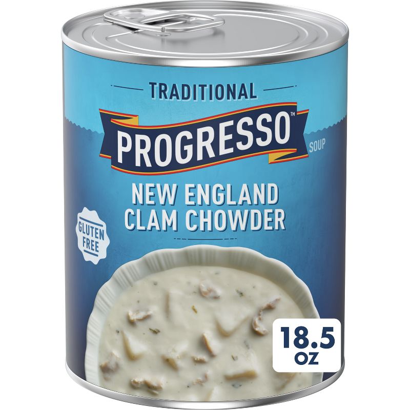 Progresso Gluten Free Traditional New England Clam Chowder - 18.5oz, 1 of 13