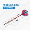 GSE 6 Pcs of 18 Grams Soft Tip Darts for Electronic Dart Board with 60 Free Dart Tips & Storage Bag (Professional) - image 2 of 4