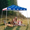 EAGLE PEAK Slant Leg Pop-up Canopy Tent Easy One Person Setup Instant Outdoor Beach Canopy Folding Portable Sports Shelter - 2 of 4