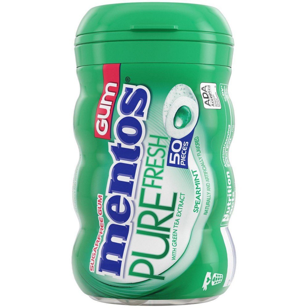 Mentos Gum Spearmint - 3.53oz/50ct