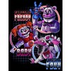 Five Nights Sister Location Funtime Freddy Foxy and Baby Boy's Black T-shirt - 2 of 3