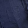 Mens Button Down Linen Shirts Casual Long Sleeve Dress Shirts Regular Fit Cotton Beach Yoga Shirts with Pocket - 4 of 4