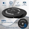 2-Inch Rubber Bumper Plates High Bounce, Barbell Weight Plate Set 10 Lbs to 160Lbs, Black Barbell Plates for Deadlifts, Home Gym & Commercial Use - 4 of 4