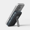 5000mAh Magnetic Power Bank w/ Stand - Black - heyday™ Black - 2 of 3