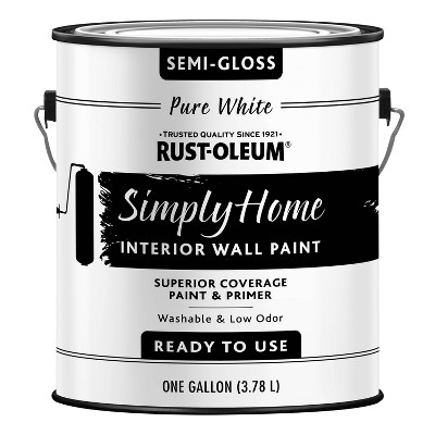 Rust-Oleum 2pk Simply Home Semi-Gloss Pure White