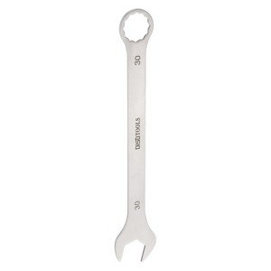 Unique Bargains 3Cr13 Stainless Steel Metric 6-Point Ended Box Thin Combination Wrench - 1 of 4