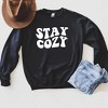 Simply Sage Market Women's Graphic Sweatshirt Stay Cozy - 3 of 3