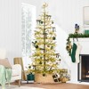Best Choice Products Pre-Lit Sparse Christmas Tree w/ 2-in-1 LED Lights, Cordless Connection - 2 of 4