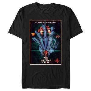 Men's Stranger Things Retro Hellfire Club Poster T-Shirt - 1 of 4