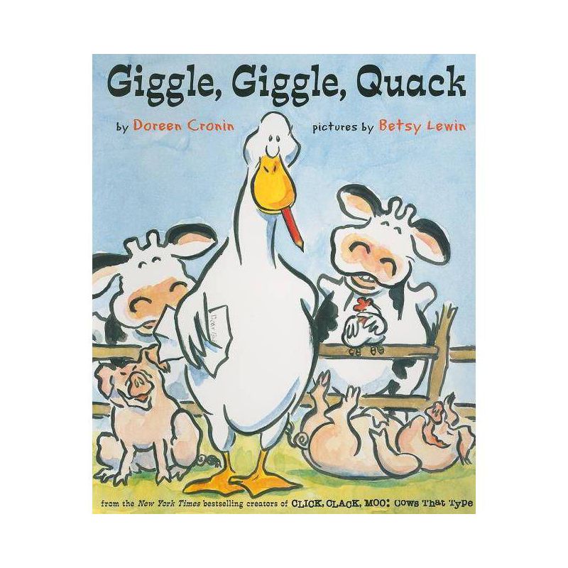 Giggle, Giggle, Quack ( Classic Board Books) by Doreen Cronin, 1 of 2