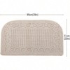 39X20inch Anti Fatigue Kitchen Rug Mats Made of 100 Polypropylene Half Round Rug Cushion in Beige Anti Slippery and Washable - 2 of 4