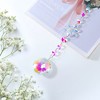 Unique Bargains Sun Catcher for Garden Decor for Indoor Hanging, Silver Tone Transparent Iridescent 1 Pc - 4 of 4